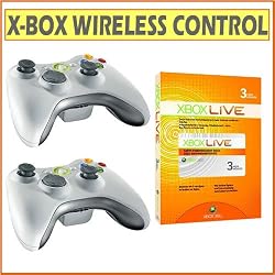 Microsoft X-Box 360 Wireless Controller w/ X-Box 360 Live Bundle