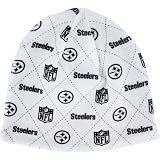 Pittsburgh Steelers Black & White Reversible Knit Hat