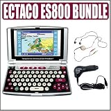 Ectaco ES800 Partner English Spanish Talking Dictionary Audio Phrasebook + Accessory Kit