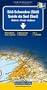 Carte routi�re : Su�de Sud (Sud)