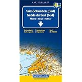 Carte routi�re : Su�de Sud (Sud)par Cartes K�mmerly + Frey