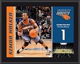 Kemba Walker Sublimated 10x13 Plaque | Details: Charlotte Bobcats