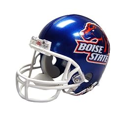 Boise State Broncos Miniature Replica NCAA Helmet w/Z2B Mask by Riddell