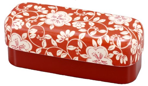 HAKOYA 布貼スリムコンパクト弁当 赤唐絵 51808