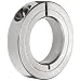 Climax Metal One-Piece Clamping Shaft Collar, Stainless Steel 303