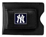 MLB New York Yankees Leather Money Clip and Card Case