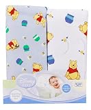 Winnie the Pooh Receiving Blankets-2pk