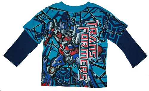  Transformers Optimus Prime Long Sleeve Toddler T-shirt