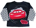 Disney Pixar Cars Lightning McQueen "Homespun" Layered Sleeve T-Shirt - Toddler Sizes
