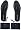 Ultrasport Thermosohle - patentierte Schuhheizung Set, flache Einlegesohlen - Größe 36-45