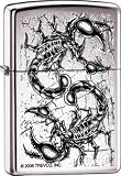 Zippo Double Scorpion High Polish Chrome Lighter, 7055