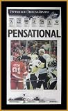 Pittsburgh Penguins - Pensational - Stanley Cup 2008-09 - Wood Mounted Newspaper Print
