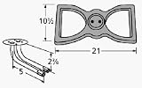 'Burner Asmby, Fig-8, Ci, 21 X 10.5; Bmstr'