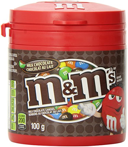 M&M's Milk Chocolate Bottle 100g, 6-Count