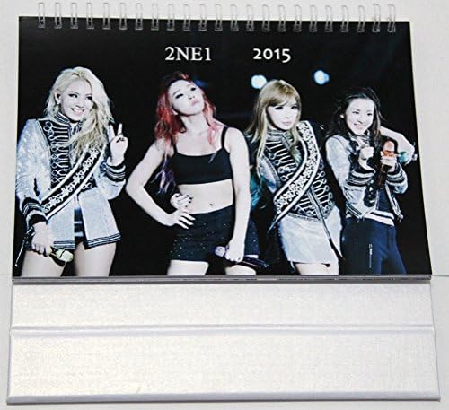 KPOP 2015 New Calendar 2NE1 SJ WINNER RED VELVET B.A.P BTS F(X) Table Desktop (2NE1)