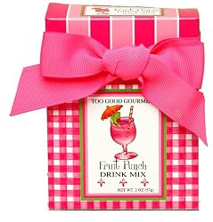 Too Good Gourmet Fruit Punch Drink Mix In Pink Gift Box, 2-Ounce Boxes (Pack of 24)