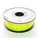 3D Solutech See Through Yellow 3D Printer PLA Filament 1.75MM Filament, Dimensional Accuracy +/- 0.03 mm, 2.2 LBS (1.0KG) - 3DSPLA175STYLW