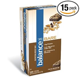Balance Bare Trail Mix Bar, Chocolate Chip, 1.76-Ounce Bars (Pack of 15)