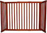 30 Wood Free Standing Gate (Small - Medium Cherry)