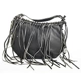 Red by Marc Ecko Fringe-Tastic Black Hobo