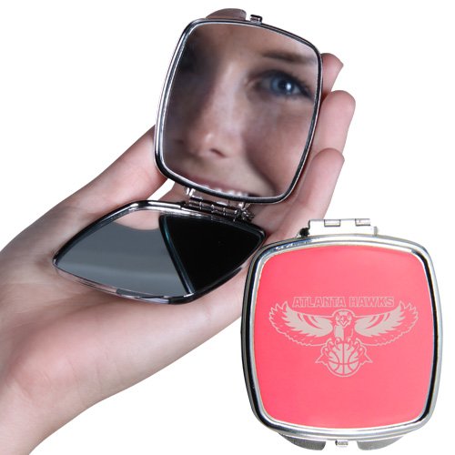 Atlanta Hawks Ladies Pink Team Compact Mirror