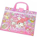 プールバッグ ビーチバッグ マイメロディ サンリオ 角型マチ付き トートバッグ