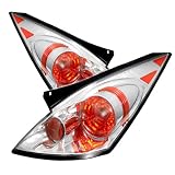 02-05 Nissan 350Z Euro Taillights - Chrome 