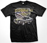 Mustang Cobra II America's Best Mens T-shirt, Officially Licensed Ford Motor Company Mens Shirt