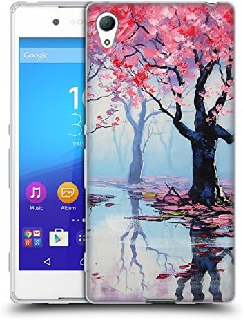 Official Graham Gercken Blossom Tree Reflections Trees Soft Gel Case for Sony Xperia Z3+ / Z3 Plus / Z4
