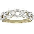 10k Yellow Gold Diamond Ring (5/8cttw, H-I Color, I3 Clarity), Size 7