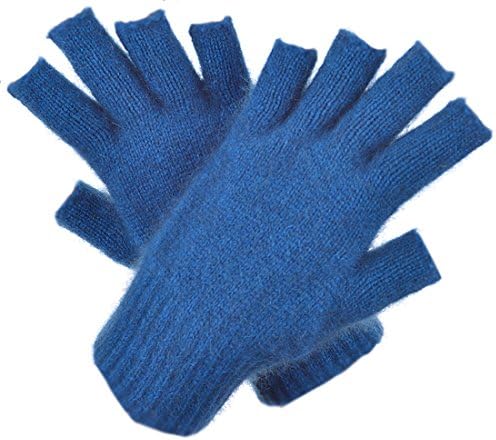 New Zealand Wool/Brushtail Possum blend Open Finger Gloves