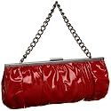 Perlina Pleated Frame Clutch