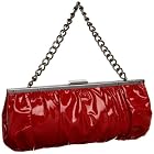 Perlina Pleated Frame Clutch
