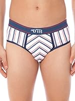 DATCH Slip Hombre (Blanco / Azul)