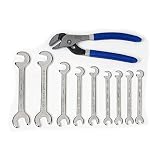 WILLIAMS OE WR & PLIER SET, 10-PC (MWS-1110) ミニオープンエンドレンチ、プライヤーセット 10本 MM JHWMWS-1110