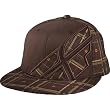Fly Racing Plaid F-Wing Men's Flexfit Sports Wear Hat - Brown
