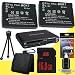 Battery Kit for Panasonic Lumix DMC-FP5, DMC-FH27, DMC-FH25, DMC-FH5, DMC-FH2, DMC-FP7, DMC-S1, DMC-S3, DMC-FX78, DMC-FX90 Includes TWO DMW-BCK7 Replacement Lithium Ion Batteries + 16GB SDHC Memory Card + Memory Card Reader/Wallet + Deluxe Starter Kit DavisMAX Accessory Bundle