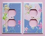NEW 2cute2miss Decorative Tinkerbell OUTLET SET Switchplate Handcrafted w/ Disney