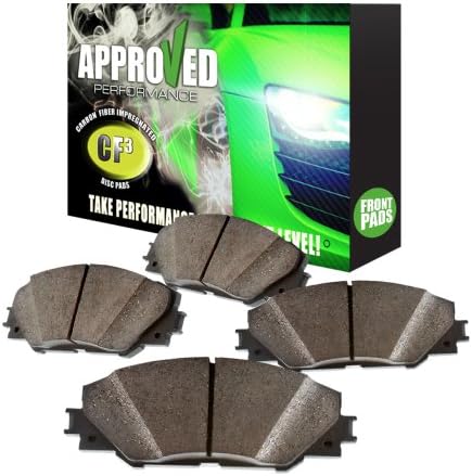Approved Performance G22332P - [Front] Set of Carbon Fiber Impregnated Brake Pads