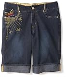 Red by Marc Ecko Girls 2-6x Rolled Cuffed Bermuda