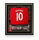 Wayne Rooney Signed Manchester United Shirt – Limited Edition Framed
