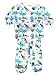 Skivvydoodles-Toddler Boys and Older Boys Long Sleeve Cotton Pajamas-Sea Life Boy Paj...