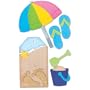 Paper Bliss Adhesive Embellishments-Beach Fun