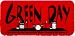 Green Day - Instruments On Stage - Small Sticker / Decal Image