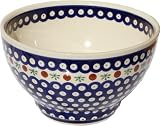 Polish Pottery Bowl 8.5"