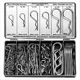 Precision Brand Hitch Pin Clip Assortment (150 pieces)