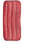 Carlisle 363322405 Red 24 Oz. Microfiber Wet Mop Pad (Case of 12)