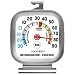 Cook Rite, 90302, Refrigerator/Freezer Thermometer, Stainless Steel