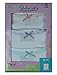 Trimfit Girls White Camisole Undershirt 100% Combed Cotton (3 Pack) Medium