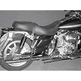 Cycle Shack 1-3 4in. Muffler Pipes - Slash Down Staggered PHD-136SD by Cycle Shack
